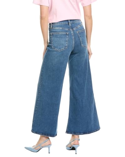 FRAME Denim Womens Le Palazzo Mermaid Crop Jean, 27, Blue2