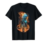マーベル ゴーストライダー フレーミングチェーン シティポートレート Tシャツ