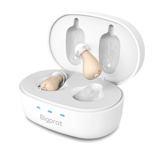 OTC Hearing Aids for Seniors, Nearly Invisible Rechargeable Hearing Aids,