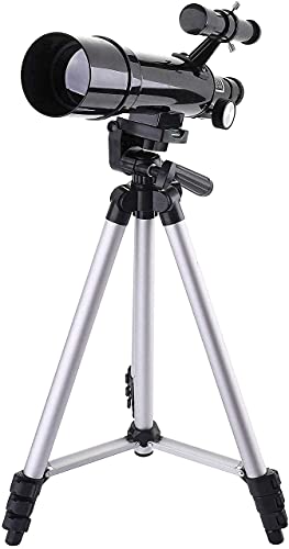 Télescope astronomique 50mm avec chercheur pour observation sans flou