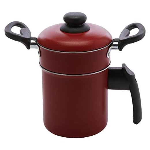 Cuscuzeiro Individual 14 Vermelho Dona Chefa