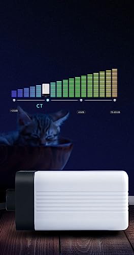 VAYINATO CT Series Air Volume Adjustable Aquarium Oxygen Air Pump with 2 Meter Air Tube and 1 Air Stone for Fish Tank (CT-201|1 Way), 1.5 Liters per Minute