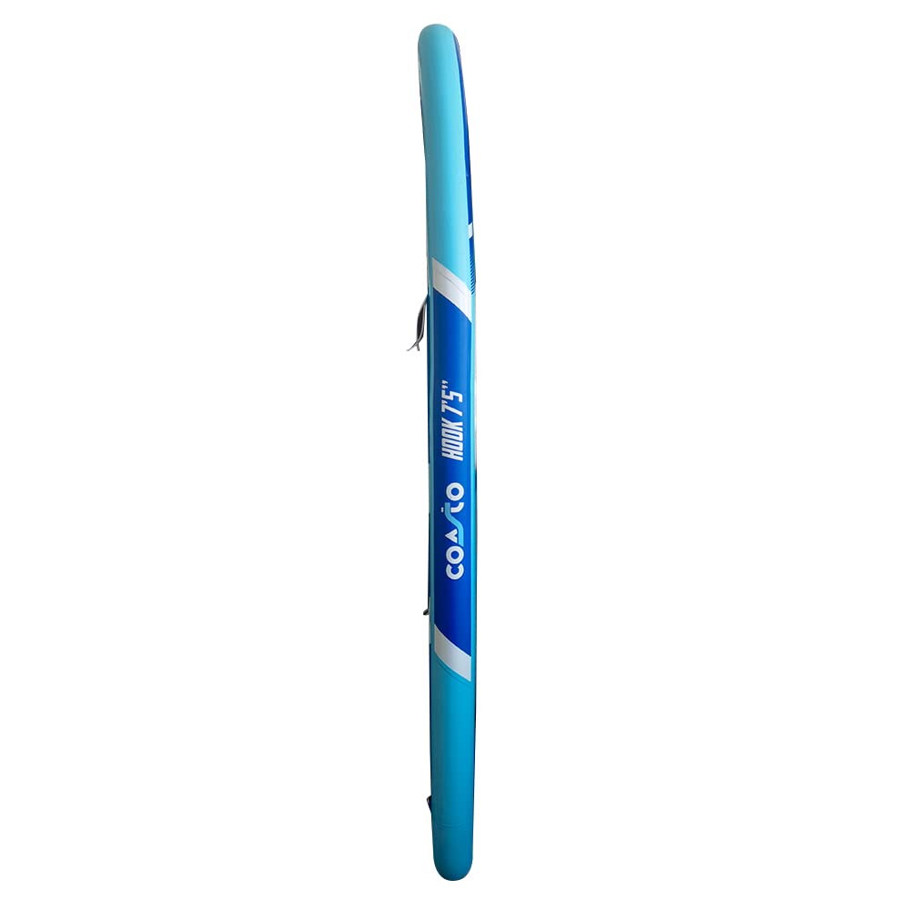 Coasto - Sup Stand Up Paddle Gonflable Hook 7'5 PB-CHOK75B pour Enfant - Planche Pneumatique Dropstitch Couche Fusionnée - Pack Pagaie, Leash, Pompe, Sac de Transport et Kit - 226 x 66 x 10 cm