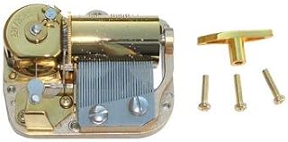 Wind Up Style Gold Plated Quality Musical Movement With A Beautiful Harmonic Sound Plays A 30 Note Version Of"Amazing Grace"