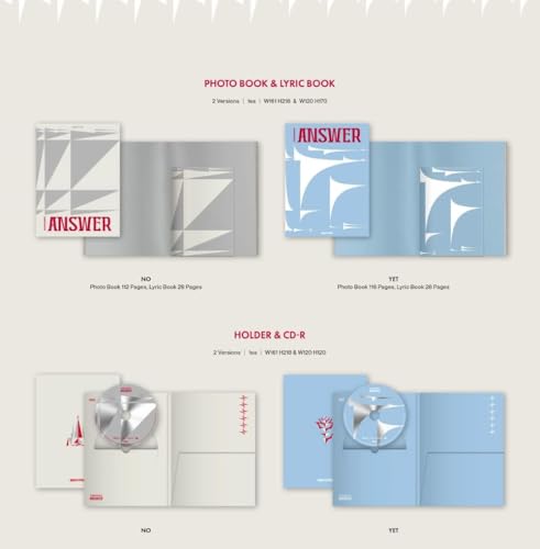 ENHYPEN DIMENSION : ANSWER Type 1 NO album photo complet pour collectionneurs de K-Pop - 3