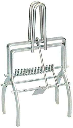 4X Wühlmausfalle – Zangenfalle mit Spanngriff zur Wühlmausbekämpfung – Metall-Schnappfalle ohne Gift – wiederverwendbar für Garten & Acker