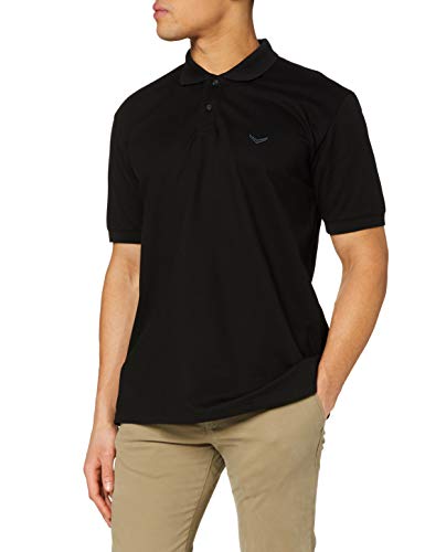 Trigema Herren 627601 Poloshirt, Schwarz, XL