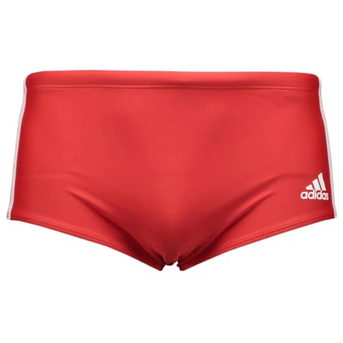 Sunga Adidas 3 Stripes Cavada Lat.Média Moda Praia Original 1magnus (BR, Alfa, GG, Regular, Vermelho