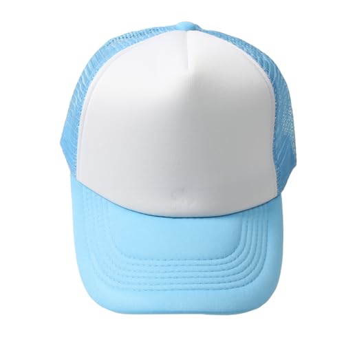 Image of TZ Promise Men Women Foam Trucker Hat Mesh Cap Solid Colors Lightweight with Adjustable Snapback Collection
