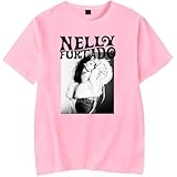 Photo Gallery buiwot t-shirt nelly furtado girocollo cotone maniche corte top estivi cosplay oversize unisex casual sportivo maniche corte-pink||s Photo Gallery buiwot t-shirt nelly furtado girocollo cotone maniche corte top estivi cosplay oversize unisex casual sportivo maniche corte-pink||s