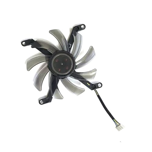 Ventiladores dorados de GPU T129215SU de 85mm para disipación premium de tarjetas RTX2080 y 2080S