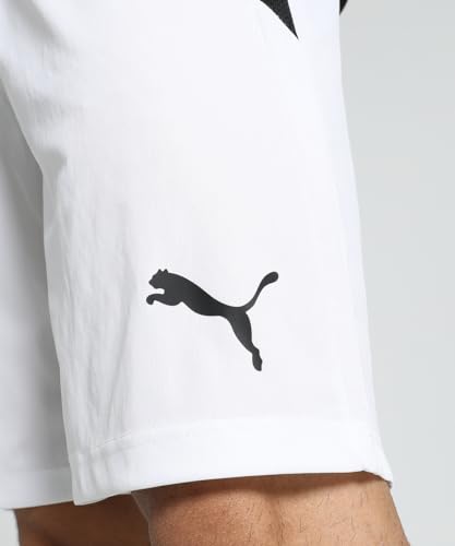 Image of Puma Men's Team Rise Knitted Regular Fit Hybrid Shorts