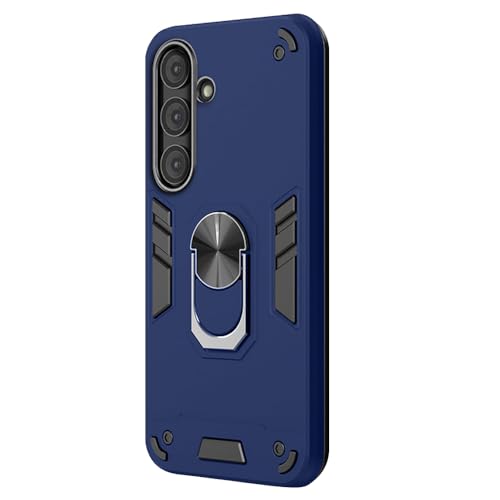 Image of amazon basics Basic Case for Samsung Galaxy S24 Plus 5G (Polycarbonate, Thermoplastic Polyurethane Blue)