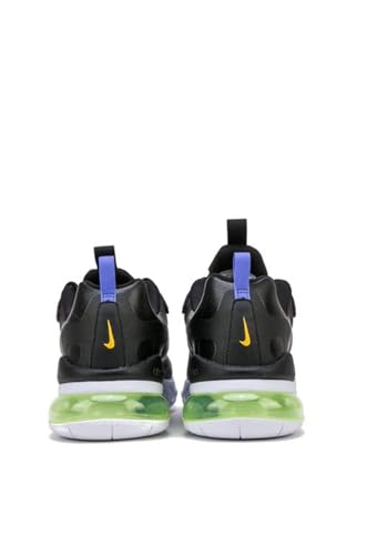 Nike Air Max 270 React GS Running Trainers CZ4212 Sneakers Shoes (UK 3.5 us 4Y EU 36, Black White Laser Orange 001)3