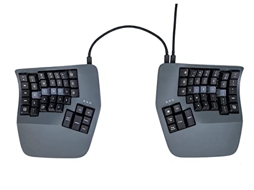 Image of Kinesis Advantage360 Split Ergonomic Keyboard - USB-C | Mechanical Switches | Fully Programmable | Contoured Shape | Adjustable Tenting | PBT Keycaps
