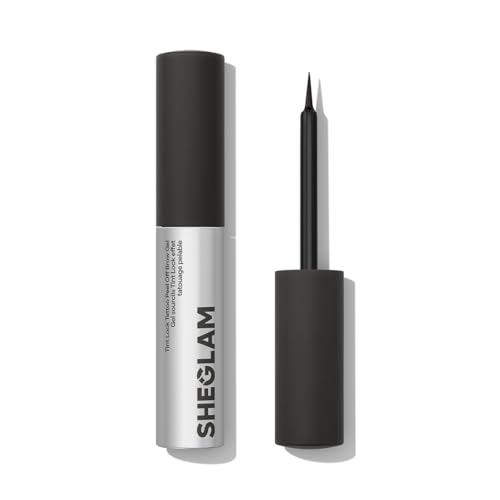 SHEGLAM Tint Lock Tattoo Peel Off Brow Gel- Ebony