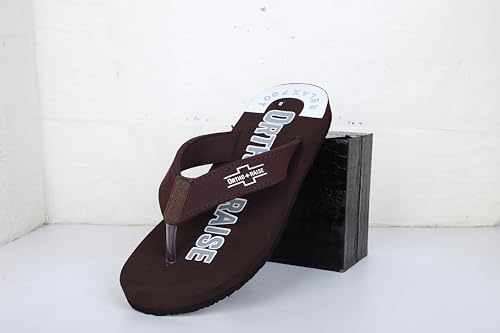 Image of Extra Soft Orthopaedic Comfort Slippers for Men | Anti-Skid, Arch Support, Doctor Recommended Flip Flops | Relax Footwear for Heel & Ankle Pain Relief