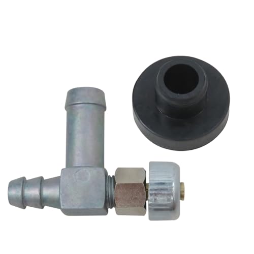 Fuel Gas Tank Grommet & Shut off Valve Replacement Kit Compatible for Craftsman & for Coleman Generators Parts For 33-64