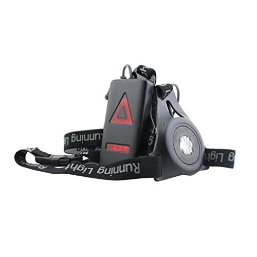 Totority Led Running Light Chest Lamp Waterproof Running Safety Lamp for Runners