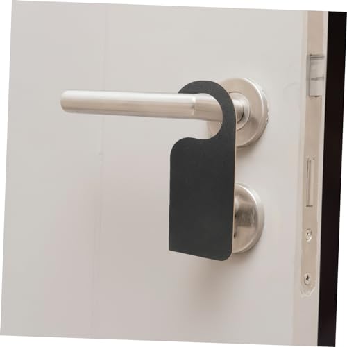 Letreros colgantes para puertas de madera sin terminar PRETYZOOM 6