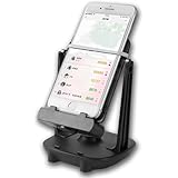 [ALLVD] ブラック/スマホ振り子 ポケモンgo 振り子 回転スイング 歩行器 自動孵化装置 自動で歩数を稼ぐ USB給電 振り子スマホ用 騒音なし 耐磁保護 2台同時使用可能 日本語説明書付き