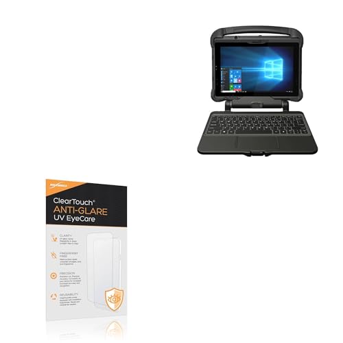 BoxWave Screen Protector Compatible With DT-Research DT301Y - ClearTouch Anti-Glare Anti-UV EyeCare (2-Pack), Filters out Harmful Blue Light Reduce Fatigue