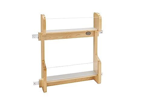 Image of REV-A-SHELF Wood Vanity Cabinet Door Storage Rack