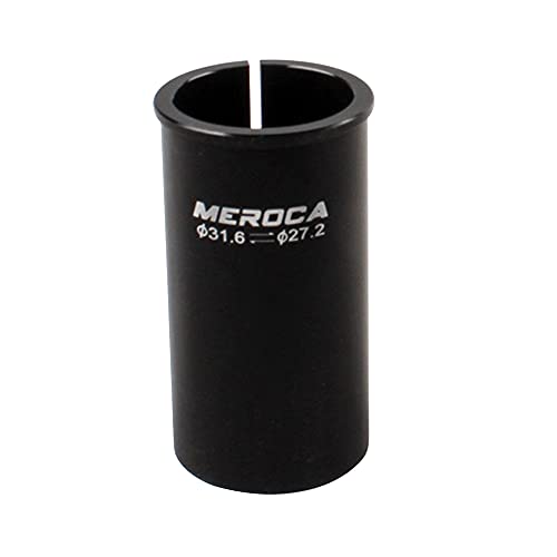 Newgoal Adattatore per Tubo Sella della Bicicletta in Lega di Alluminio, Manicotto di riduzione del Tubo Sella, Guarnizione del reggisella, 27,2 mm-28,6/30,0/30,4/30,8/31,6/33,9 mm(31,6mm)
