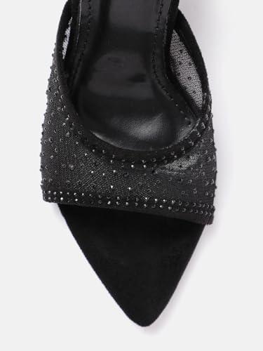 Image of AXIUM Women's Embellished Stilettos Sandals, 3.5-Inch (SAN218)