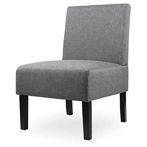 STHOUYN Modern Fabric Armless Accent Chair Cover
