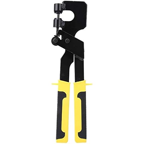 Metal Stud Crimper Drywall Tools, Professional Stud Punch Keel Framing Fastening Tool, Handle Keel Board Punch Hole Crimping Pliers Tool Cover