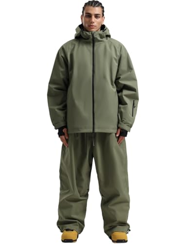 Amazon.com: GSOU SNOW Women Snowboard Jacket and Pants Set Baggy