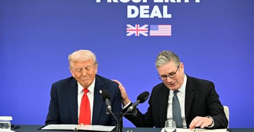 Page de couverture de Trump da Starmer: "Legame indistruttibile"