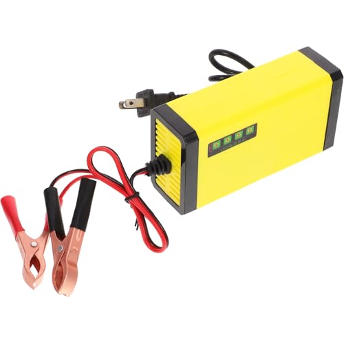 ULTECHNOVO Motorcycle Battery Charger 12v 2a Battery Charger Digital Display Voltage Maintainer Us Plug