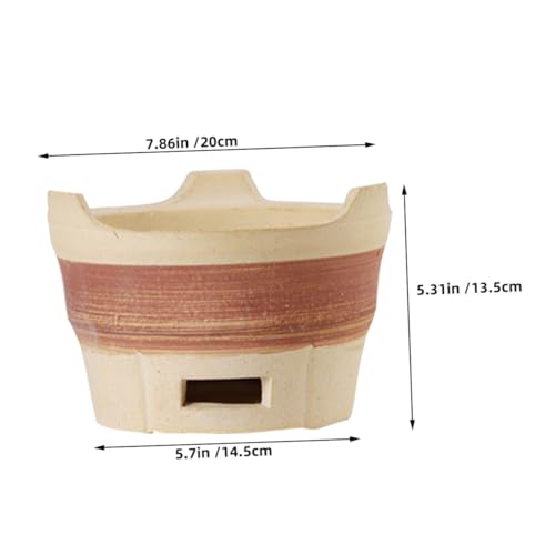 Poêle à durable en argile pour cuisson extérieure premium - 3