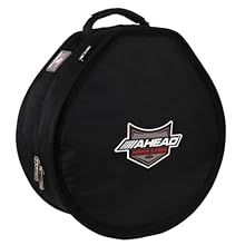 Sherpa fleece lining Large, rhobust zipper Tear drop shape accomodates additional mounting systems and throw off Quality padded handle Protects drums with 2 layers of dx-core high impact foam