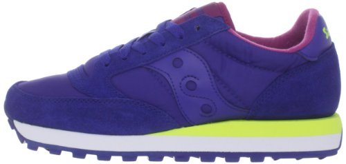 Saucony Originals Women's Jazz Originals, Navy/Yellow, 8 M US