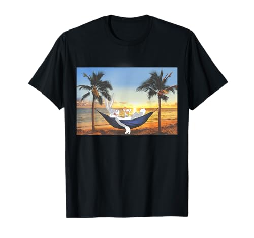 Looney Tunes Bugs Bunny Sunset Hammock Portrait T-Shirt