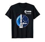 ESA European Space Agency Ariane 6 Rakete Weiß