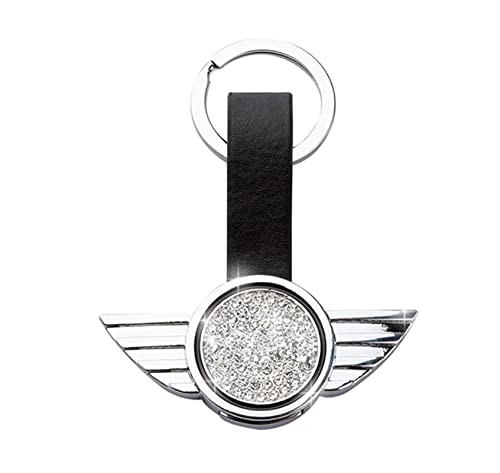 QINQIN Kreative styling mode einfache auto diamant keychain ornament fit für MINI COOPER F54 F55 F56 F60 R56 R60 (Color Name : MINI)