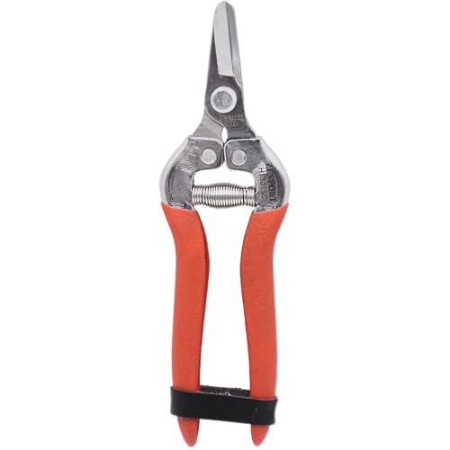 Tijeras de Cosecha Curvas Zenport H301SC, Acero Inox, Rojo miniatura 2