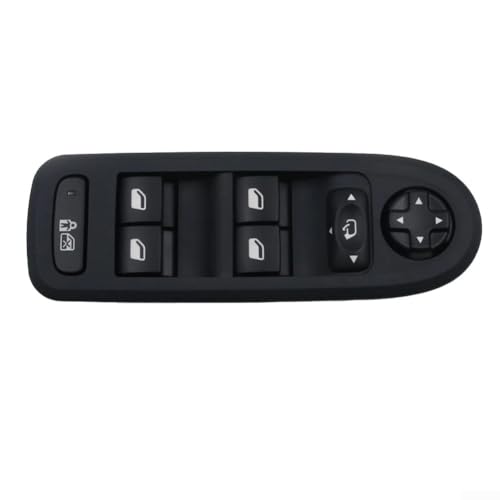 Interrupteur de lève-vitre électrique C5 commande régulateur verre 98054506ZD noir