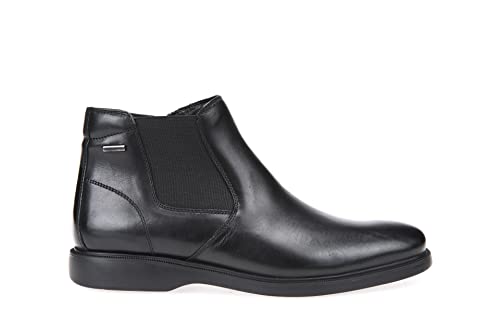 Geox Uomo U Brayden 2Fit Abx B Stivaletti Uomo, Nero (Black), 43 EU