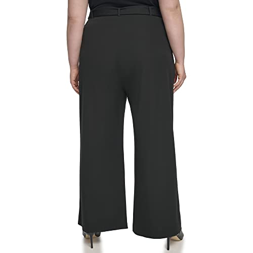 Calvin Klein Women's Pleated Pant with Belt4
