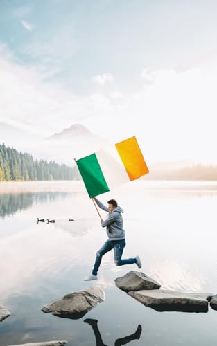 Runesol Ireland Flag 3x5, 91x152cm, St Patrick's Day, Irish Flag, Tricolour Banner, Paddy's Day, Brass Eyelet in Every Corner - Image 3