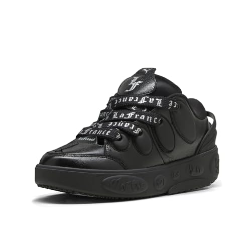 PUMA Mens La Francé Black Chrome Lace Up Sneakers Shoes Casual - Black - Size 4.5 M2