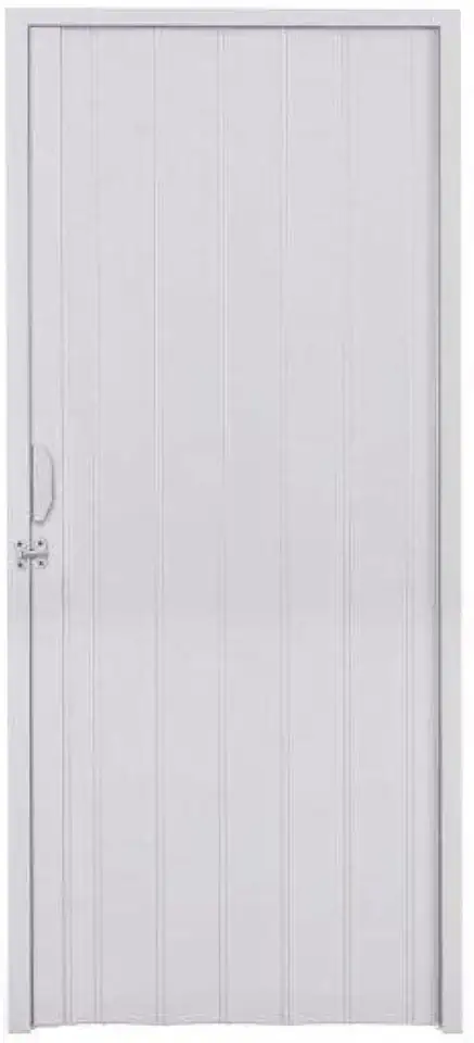 Porta Sanfonada PVC Polifort 210cmx80cm Cinza