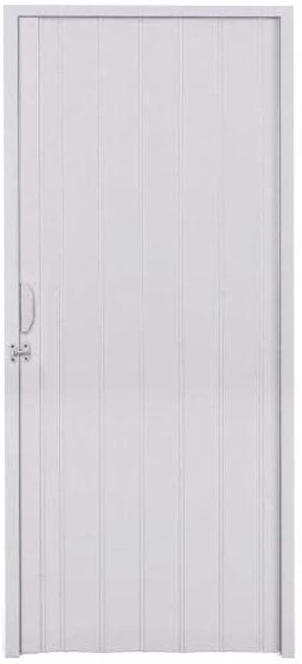 Porta Sanfonada PVC Polifort 210cmx80cm Cinza