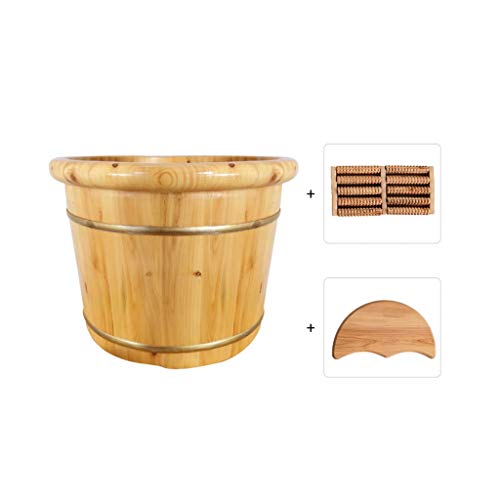 Masajeador spa de pies de madera natural BABYCE