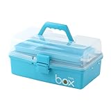 HOMSFOU Mehrlagige Leichte Medizinische Aufbewahrungsbox aus Kunststoff...